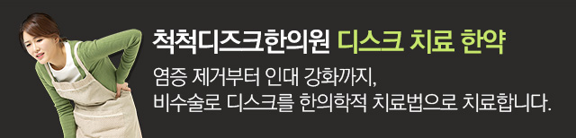 디스크 치료 한약